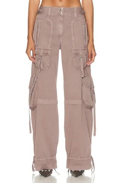 Брюки Acne Studios Cargo Trouser, цвет Mauve Pink