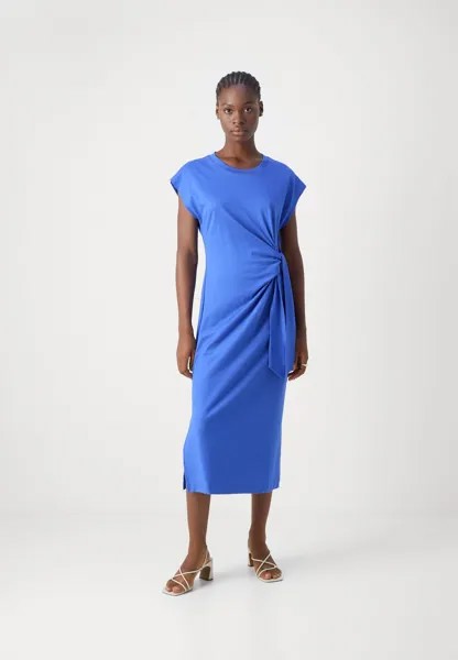 Платье из джерси KNOT DRESS Esprit, синий