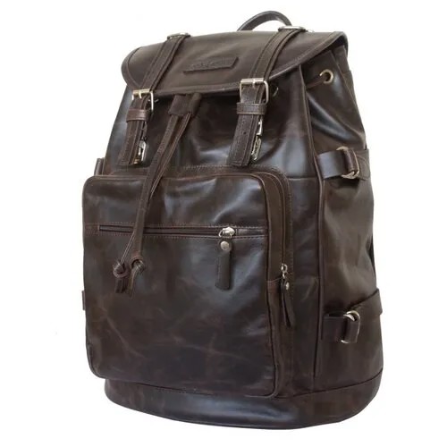 Мужской кожаный рюкзак Carlo Gattini Volturno brown 3004-04