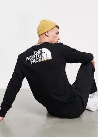 Черный свитшот The North Face Coordinates-Черный цвет