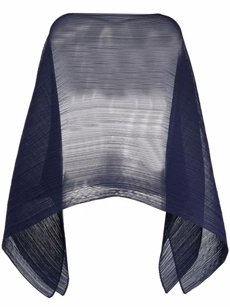 Pleats Please Issey Miyake прозрачный шарф