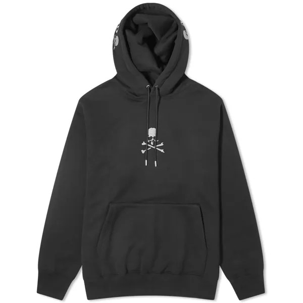Худи Mastermind World Loopwheel Skull Hoodie, черный