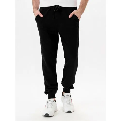 Брюки джоггеры Uzcotton, размер 52-54\XXL, чёрный