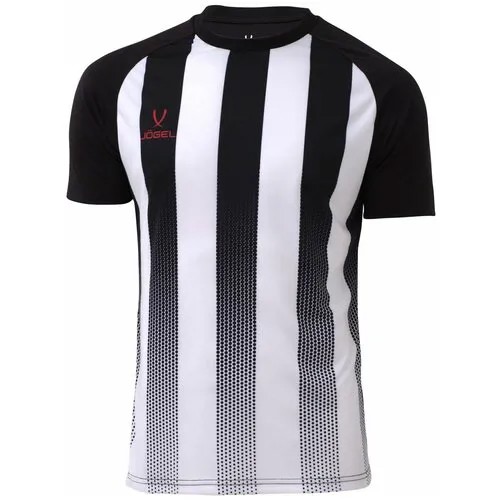 Футбольная футболка Jogel детская, размер YL, черный, белый