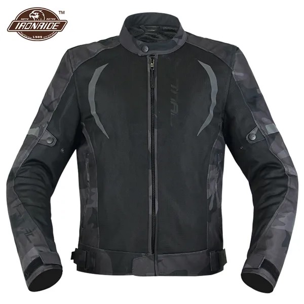 Летняя мотоциклетная куртка для мужчин и женщин, Chaqueta Moto, дышащая сетка, мотоциклетная куртка для езды на мотоцикле, защитная одежда для мот...