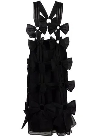 Comme Des Garçons Noir Kei Ninomiya юбка из тюля с бантами