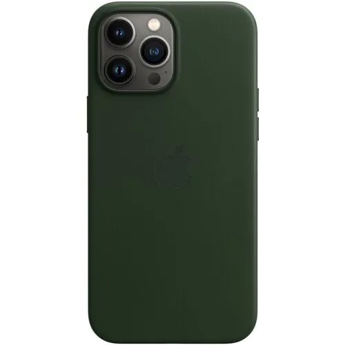 Чехол Apple кожаный для IPhone 13 Pro Max с MagSafe - Sequoia Green зеленый
