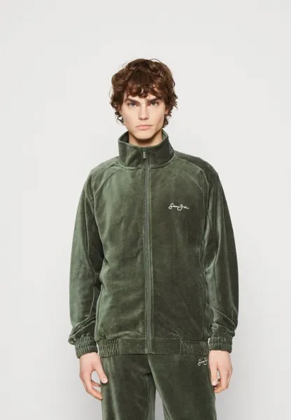 Куртка для тренировок SCRIPT LOGO ESSENTIAL TRACKJACKET Sean John, цвет olive