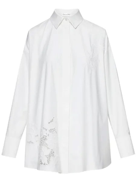 Oscar de la Renta рубашка Gardenia, белый