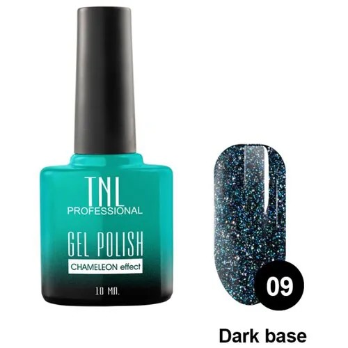 Гель-лак TNL Professional Chameleon effect, 10 мл, оттенок 09 бирюзовый млечный путь
