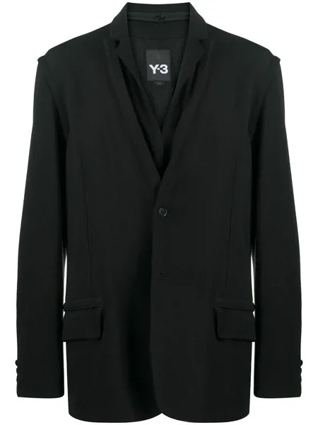 Yohji Yamamoto Pre-Owned многослойный пиджак 2000-х годов