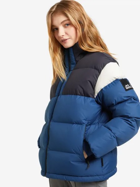 Пуховик женский Jack Wolfskin 365 Fearless, Синий