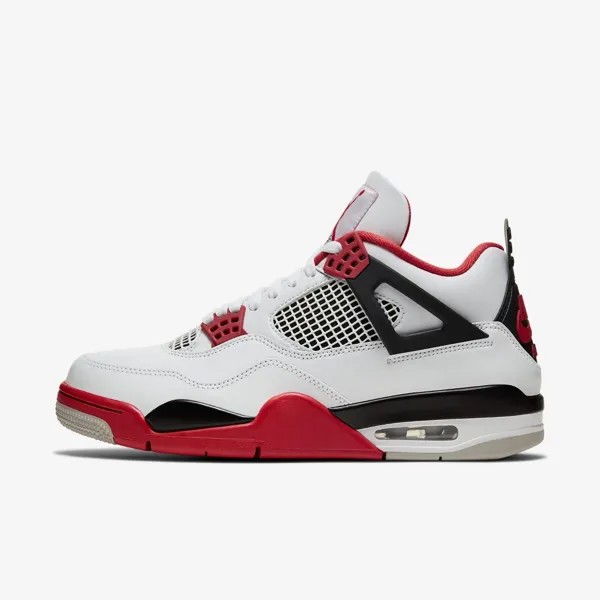 Мужские кроссовки Jordan 4 Retro OG Fire Red 2020 DC7770-160