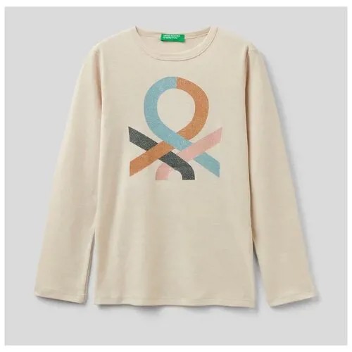Лонгслив United Colors of Benetton для девочек 22A_3I9WC105Q_33U_S