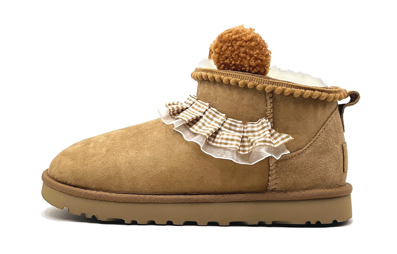 CLASSIC ULTRA MINI Зимние ботинки женские каштановые Ugg