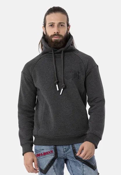 Толстовка Cipo & Baxx Kapuzenpullover, цвет ANTHRACITE