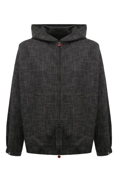 Куртка из шерсти и шелка Kiton