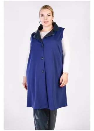 GL10934BLU08S48 Жилет ARTESSA васильковый р.48