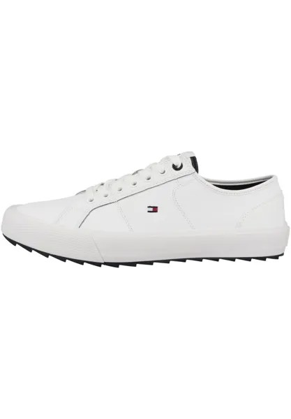 Низкие кеды Core Vulcanized Cleated Low Tommy Hilfiger, белый