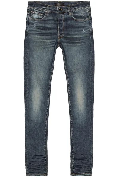 Джинсы Amiri Stack Skinny, цвет Deep Classic indigo