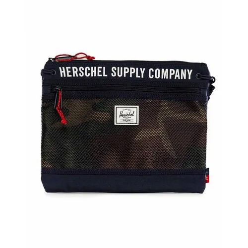 Сумка кросс-боди Herschel, хаки, синий, зеленый