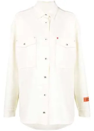 Heron Preston рубашка на пуговицах с длинными рукавами