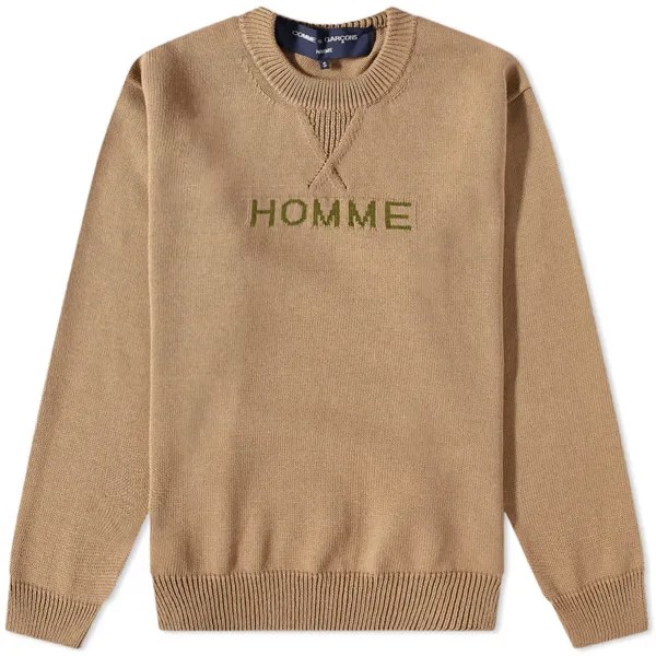 Джемпер Comme des Garçons Homme Logo Crew Knit