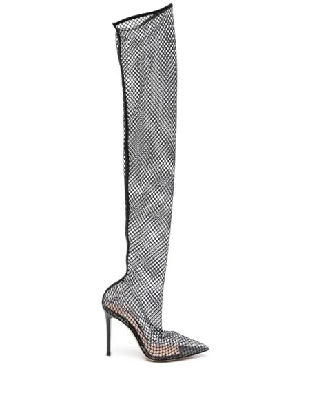 Gianvito Rossi сапоги Lipari 110, черный