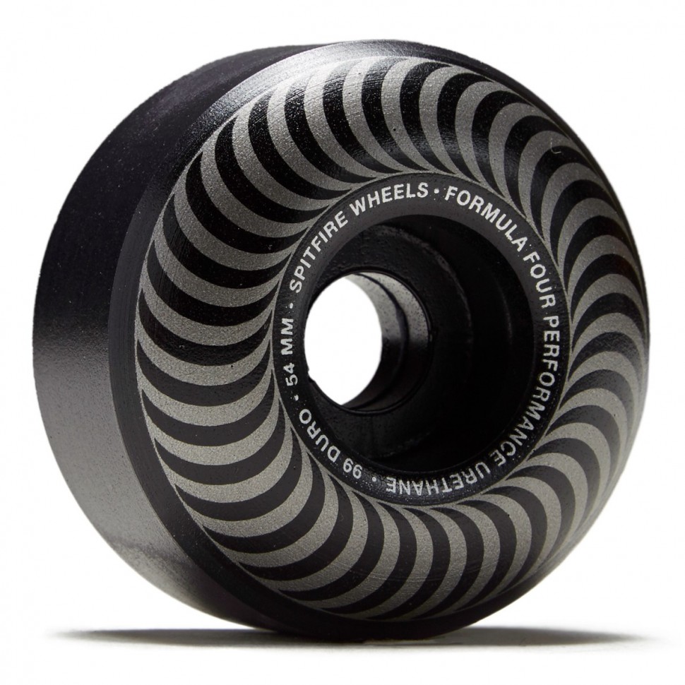 Колеса для скейтборда SPITFIRE F4 Classic Blackout Black 54MM 99A