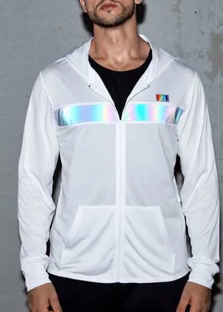 Мужской Спортивная куртка светоотражающий на молнии