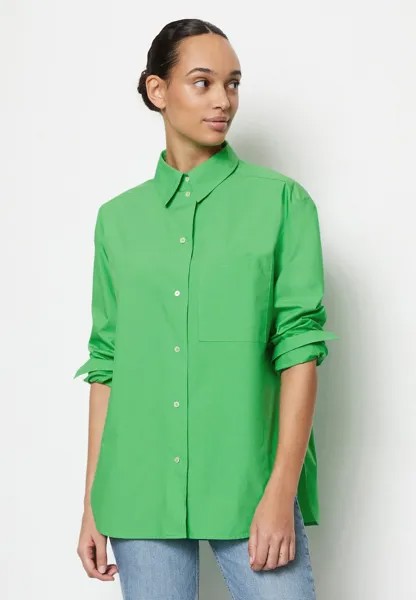 Блузка-рубашка BOYFRIEND Marc O'Polo, цвет grass green