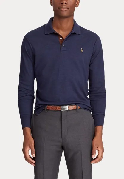 Рубашка-поло LONG SLEEVE Polo Ralph Lauren, темно-синий