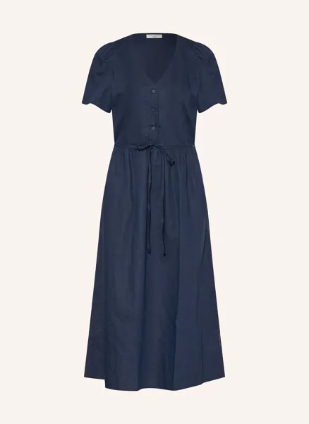 Платье из льна Marc O'Polo Denim, синий