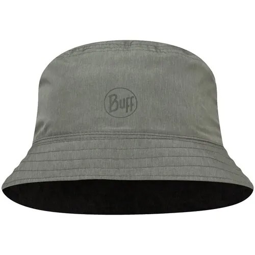 Панама Buff Travel Bucket Hat, черный, серый