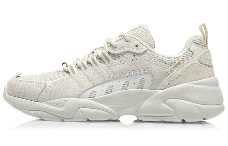 LINING Moonchaser Lifestyle Shoes Men Low-top Pearl White