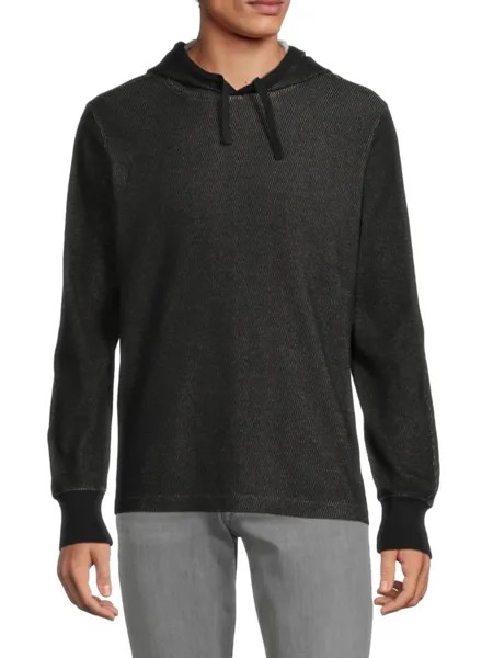 Толстовка с капюшоном и пуловером Collin Rag & Bone, черный