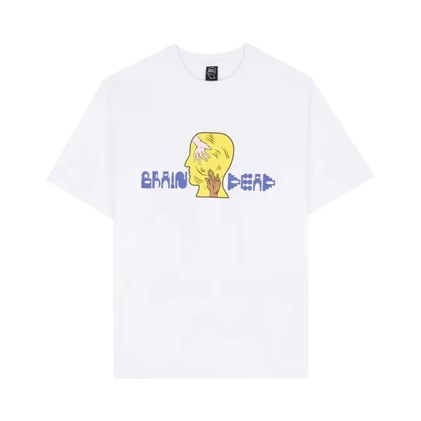 Футболка Brain Dead Handheld T-Shirt 'White', белый