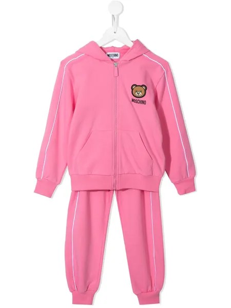Moschino Kids спортивный костюм с логотипом