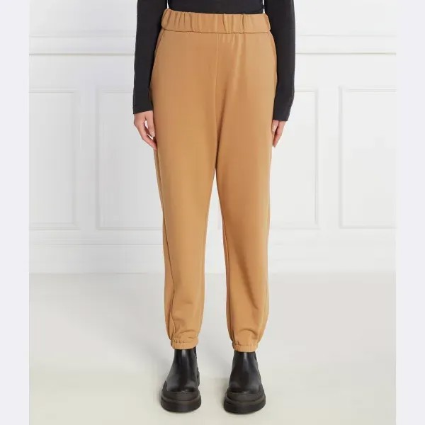 Спортивные брюки стандартного кроя Max Mara, коричневый
