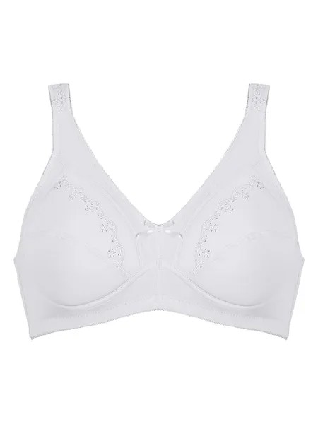 Бюстгальтер без косточек Naturana, белый