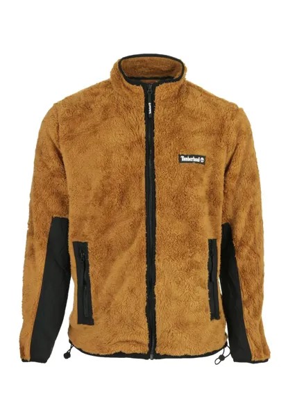 Флисовая куртка High Fleece Timberland, цвет brown black