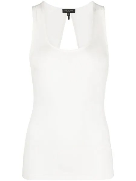 Rag & bone топ Luca, белый
