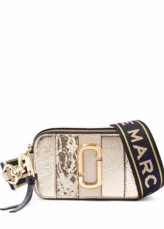 Marc Jacobs сумка The Snapshot с эффектом металлик