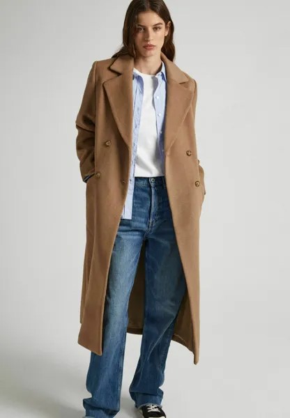 Пальто классическое MADISON Pepe Jeans, цвет camel beige