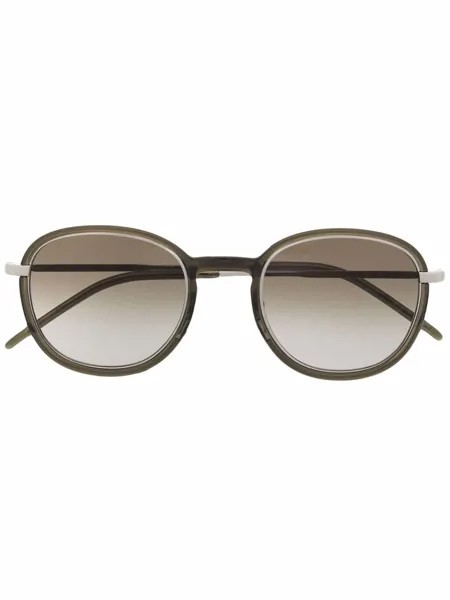 Saint Laurent Eyewear солнцезащитные очки в круглой оправе