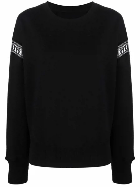 Givenchy толстовка с кружевом
