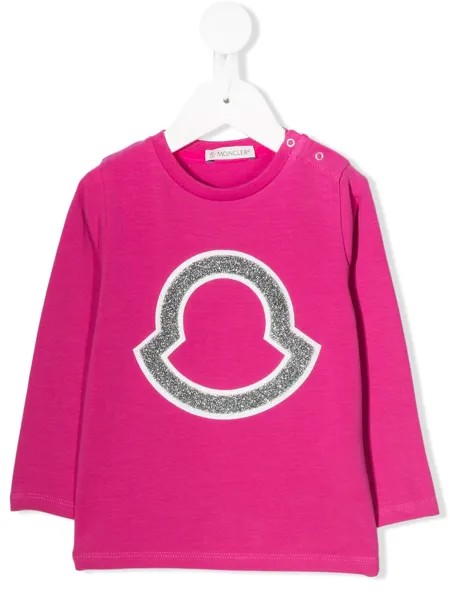 Moncler Enfant толстовка с блестками