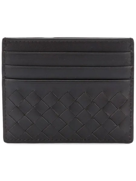 Bottega Veneta intrecciato weave card holder