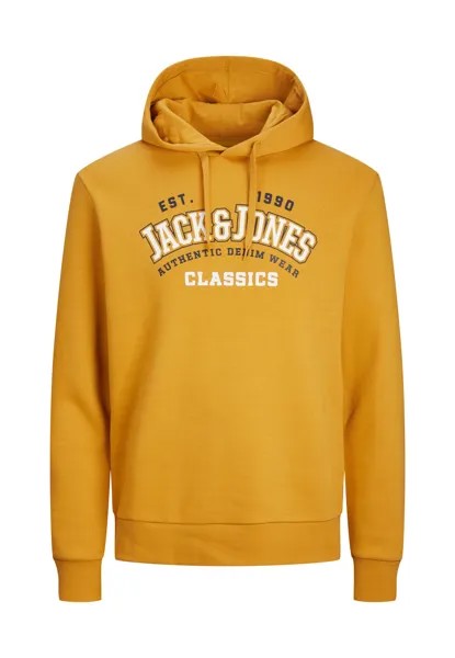Толстовка Jack & Jones Hoodie 'Logo2 Col', желтый