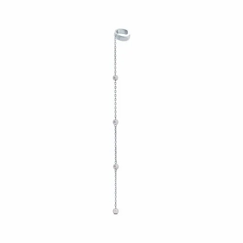Серьги ELEMENT47, серебро, 925 проба, гематит